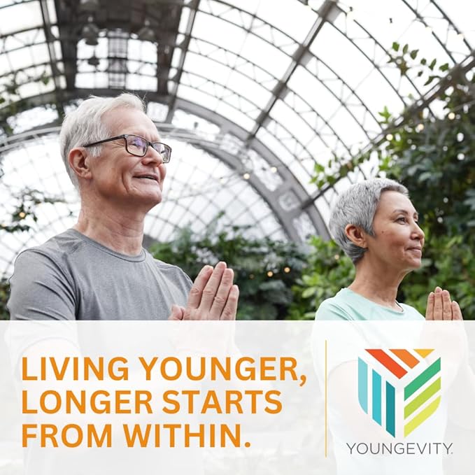 Youngevity Beyond Tangy Tangerine 2.0 Multi-Vitamin &amp Mineral Complex - Made with Natural &amp Whole Foods | 160000 ORAC | 120 Tablets | 1 Bottle