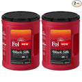 Black Silk Dark Roast Coffee – Extra Strong Smooth &amp Bold – Ground Coffee 2 Pack – Freshly Roasted Blend