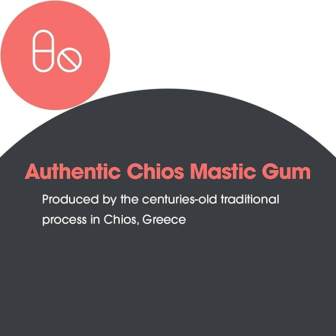 Allergy Research Group ARG Mastica Digestive Support - Supports Digestive Comfort - Delivers 1000 mg Chios Mastic Gum Resin per Serving - Vegetarian &amp Hypoallergenic - 60 Servings - 120 Capsules