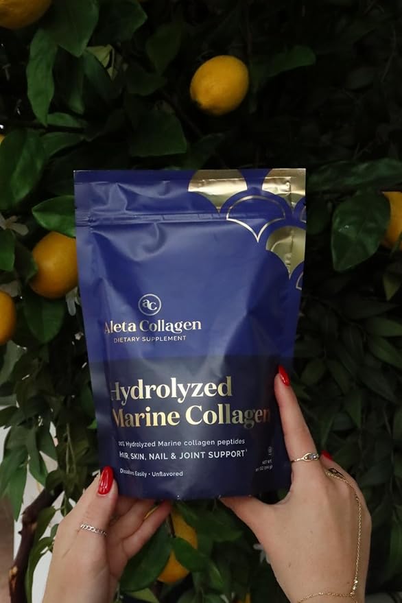 Kosher Marine Collagen OU Pareve. 100% Hydrolyzed Marine Collagen Peptides. (1 Bag)