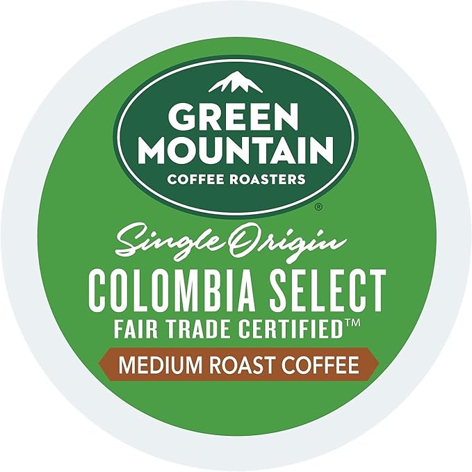 Green Mountain Coffee Roasters Colombia Select Single Serve K-Cups for Keurig Brewers 24 Count (Pack of 4)