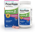 PreserVision AREDS 2 Eye Vitamins #1 Eye Doctor Recommended Brand Chewable Lutein and Zeaxanthin Supplement with Vitamin C Vitamin EZinc and Copper Mixed Berry 70 Tablets