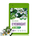 HerbOLITHIC Eyebright Herb Tea Bag for Eye Health 7-in-1 Herbal Tea with Goji Berries Amla Extract for Immune Support. Ultra-concentrated Caffeine Free 30 Individually Wrapped Bags - 3g/bag.