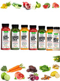 Juice Detox Cleanse by Behalal Organics All Natural Organics Raw Full Body Detox Cleanse Liver &amp Kidney Cold Pressed Fruit and Vegetable Juices Weight Management 12oz (2-DAY JUICE CLEANSE)