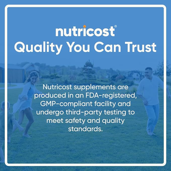 Nutricost NAD+ Supplement 1000mg per Serving120 Capsules (Nicotinamide Adenine Dinucleotide) - 60 Servings Gluten-Free Vegan