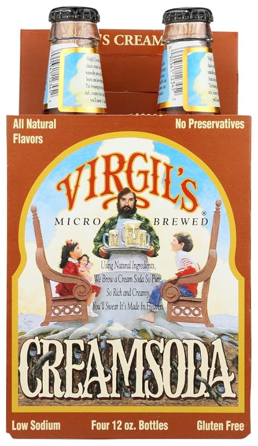 Virgil's Creme Soda 12x 4Pack