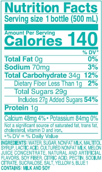 CALPICO Melon – Smooth Creamy &amp Refreshing Non-Carbonated Beverage Sweet and Tangy Japanese Lactic Acid Drink 16.9 Fl oz (Pack of 6)
