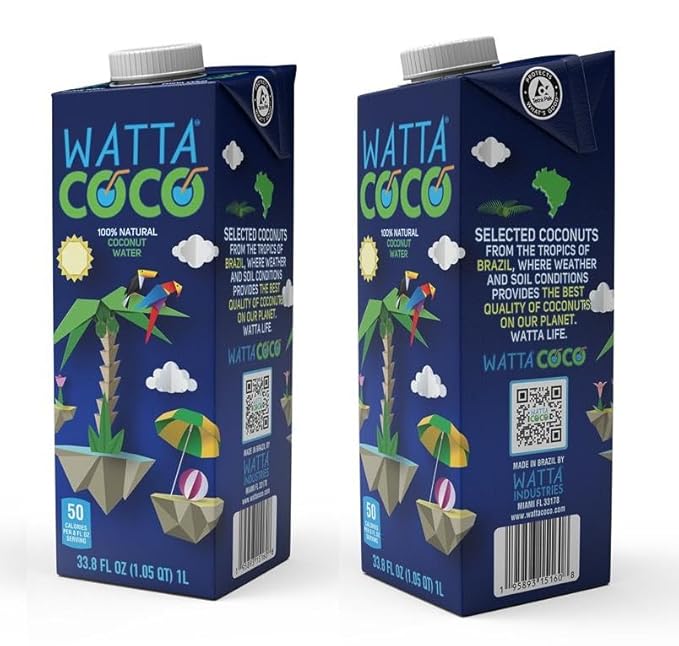 Beverages - WATTACOCO - WATTACOCO WHOLE COCONUT WATER