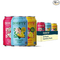 Nourrir Sparkling Juice Tropical Harmony Variety Pack 12oz Cans Pack of 12