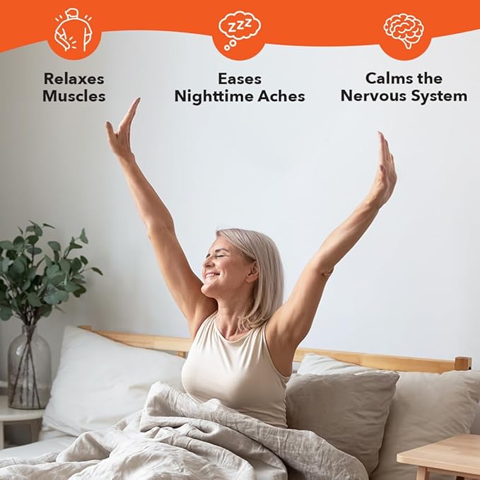 LifeSeasons Relieve-R PM - Eases Nighttime Aches &amp Discomfort - Relaxes Muscles - Calms The Nervous System - Supports Natural Sleep Cycles &amp Non Habit Forming - 46 Capsules