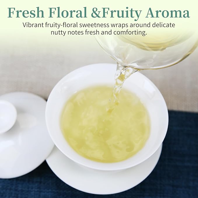 CHADUO Bi Luo Chun Tea Chinese Green Tea Loose Leaf New Tea Biluochun Green Tea From Dongting Mountain Supreme Grade Pi Luo Chun Fresh Flower &amp Fruit Notes 120g/4.23oz 碧螺春 绿茶 中国绿茶