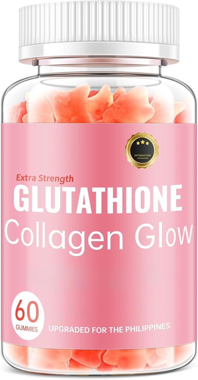 Glutathione Collagen Glow Gummies for Women Glutathione Collagen Glow Gummies for Dark Spot 60/120Pcs Korean Organic Glow Beauty Collagen for Skin Care (3)