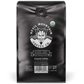 Devil Mountain Coffee Black Label Dark Roast Ground Coffee Strong High Caffeine Coffee Grounds USDA Organic Fair Trade Gourmet Artisan Roasted Strongest Coffee in the World 32 oz Bag