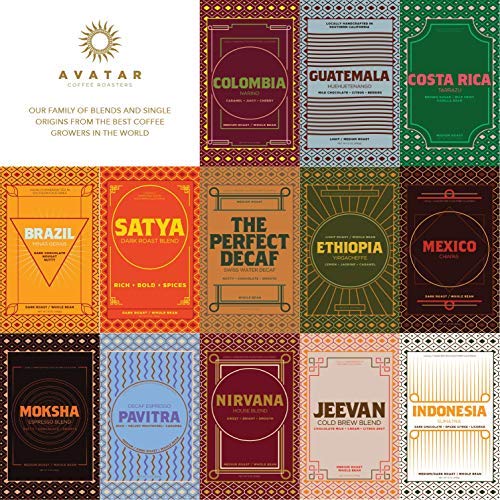 Avatar Coffee Roasters - Jeevan Cold Brew Blend - 12 Ounce - Ground