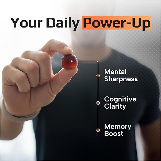 Effective Nutra Mushroom Gummies 2500mg - 10in1 Lion’s Mane Reishi Chaga Cordyceps &amp More - Focus Clarity Memory Immunity Energy - Natural Raspberry Flavor Vegan Made in USA (2-Pack)
