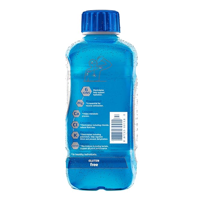 Electrolit Zero Electrolyte Beverage Blue Raspberry 21 Fl Oz bottle (Pack of 12)