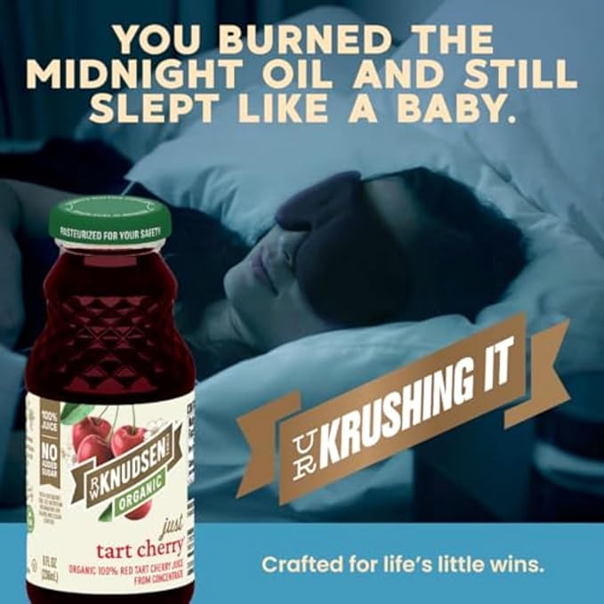 R.W. Knudsen Organic Tart Cherry Juice 8 fl oz (12 Pack)