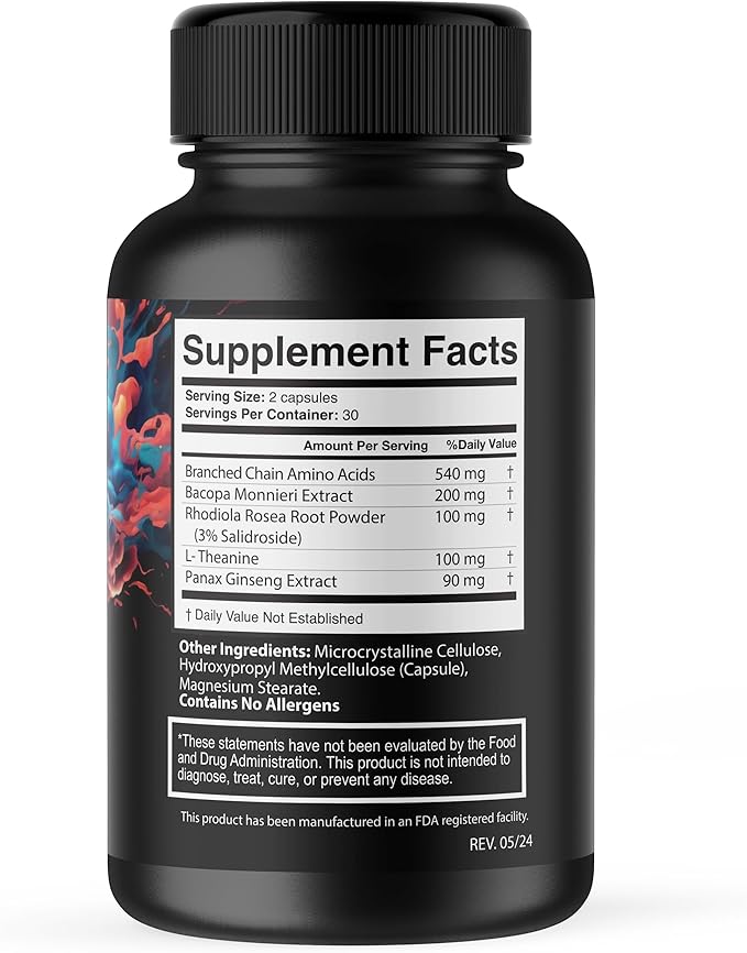 Official - IQblast Pro Supplement Capsules Brain Pills for Memory and Focus IQblastpro Blaster Premium Clarity Support Advanced Formula Reviews All Natural Ingredients (3)