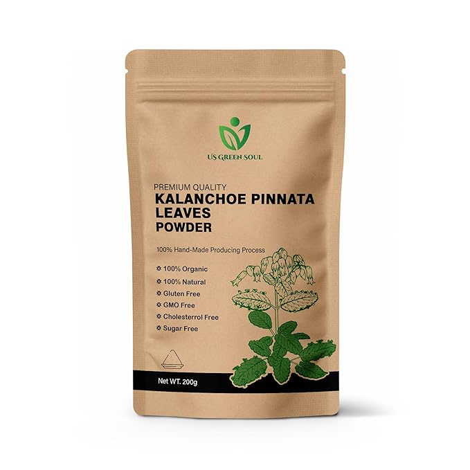 100g Kalanchoe Pinnata Leaves Powder - Healthy Well-Cleaned Dried Organic Leaves Powder No Additives 100% Pure &amp Natural