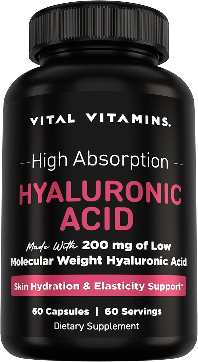 Vital Vitamins Multi-Collagen 150 ct + Hyaluronic Acid Capsules 60 ct