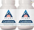 Ayush Herbs Carditone - Natural Heart Health Supplement for Women &amp Men BP Formula Holistic Heart Supplement with Rauwolfia Arjuna Calcium and Magnesium - 60 Vegetarian Caplets (2 Count)