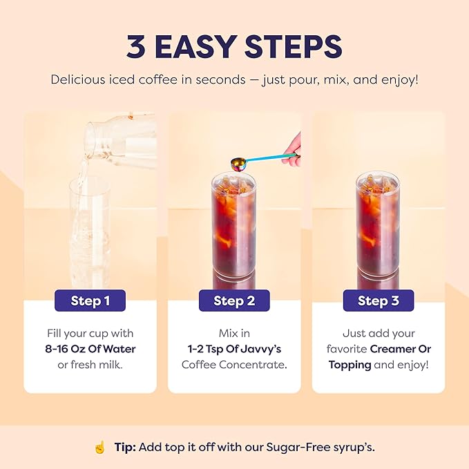 Coffee Concentrate - Cold Brew Coffee Perfect for Hot or Iced Instant Coffees Hot Drinks Cold Brew Concentrate 2 Pack - Caramel