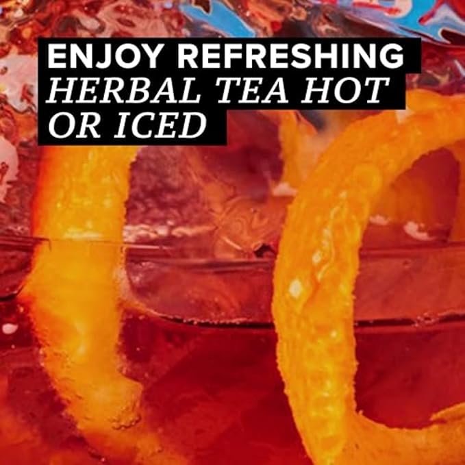 TAZO Passion Herbal Tea Bags Iced or Hot Caffeine-Free 120 Total Tea Bags (20ct - Pack of 6)