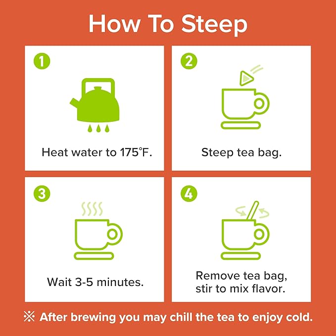 Onkatsu Farm Chaga Mushroom Premium Japanese Tea Bags Earthy Woody Flavor Hot or Iced Caffeine Free 30 Total Tea Bags