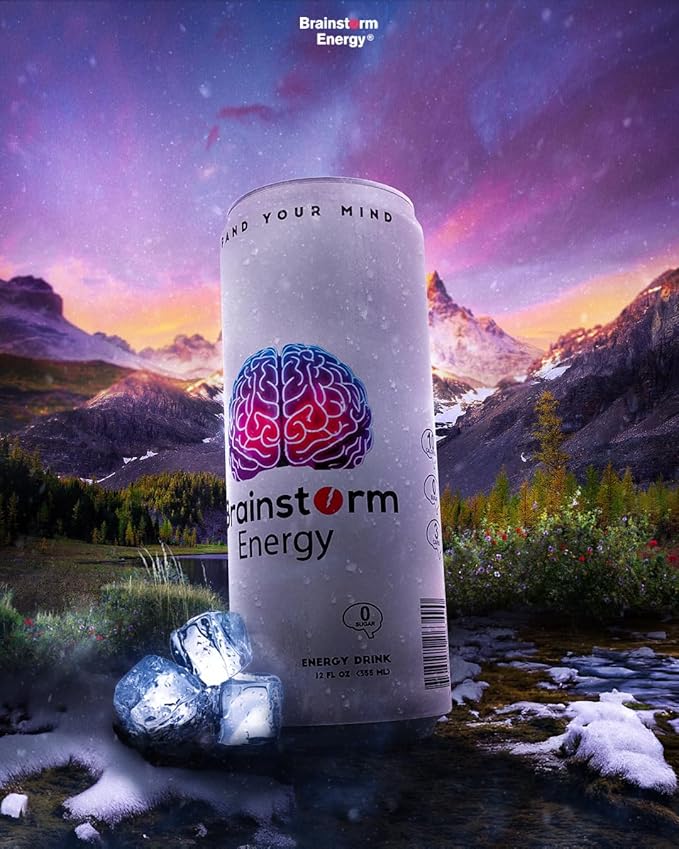 Brainstorm Energy Drink 12 Pack Case