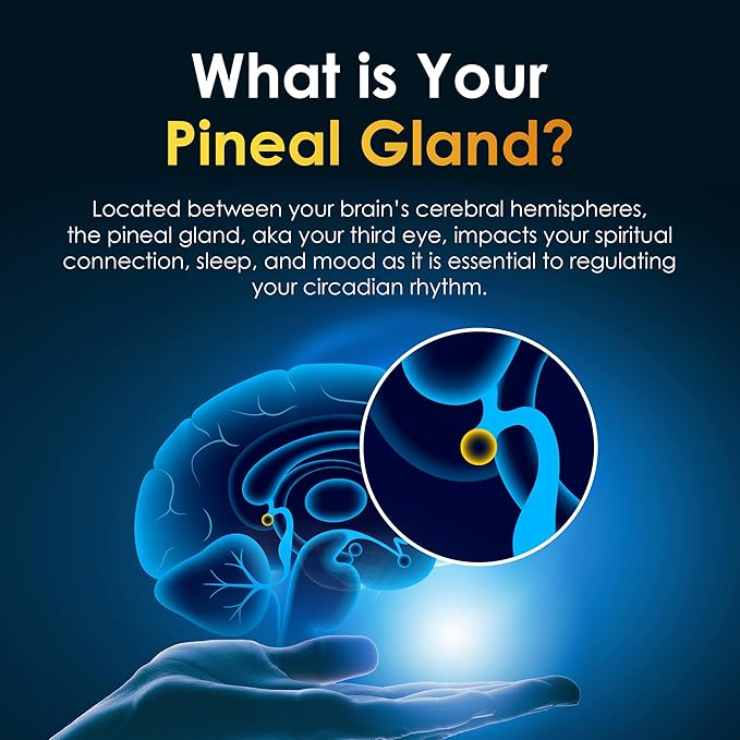 Pineal Gland Supplement - Brain Support Focus and Memory Vitamins for The Brain Decalcify Activate and Protect Your Pineal Gland - Third Eye Awakening - Pineal Guard X - Pack of 3
