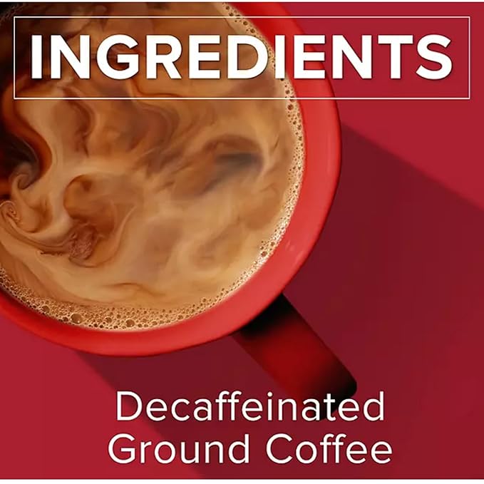 Classic Roast Decaf Ground Coffee | Pack of 2 28.8 oz – Medium Roast Caffeine-Free Decaffeinated Coffee