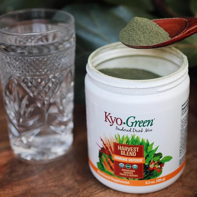 Kyolic Kyo-Green Harvest Blend Immune Defense* Powdered Drink Mix 6.3 oz