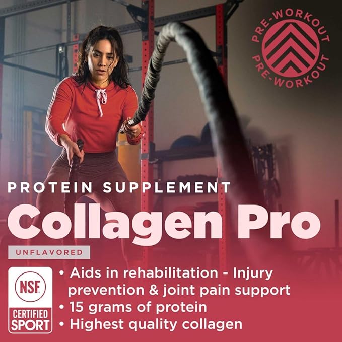 Gnarly Nutrition Collagen Pro Unflavored (15.87oz) Fuel2O Limeade - (25 Serv) Bulk Bag (25.57oz)