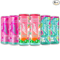 New Alani Energy Drinks Strawberry Sunrise Watermelon Wave Pink Slush Variety Pack Sugar-Free Low-Calorie Energy Boost Drink 12 fl oz (Pack of 6)