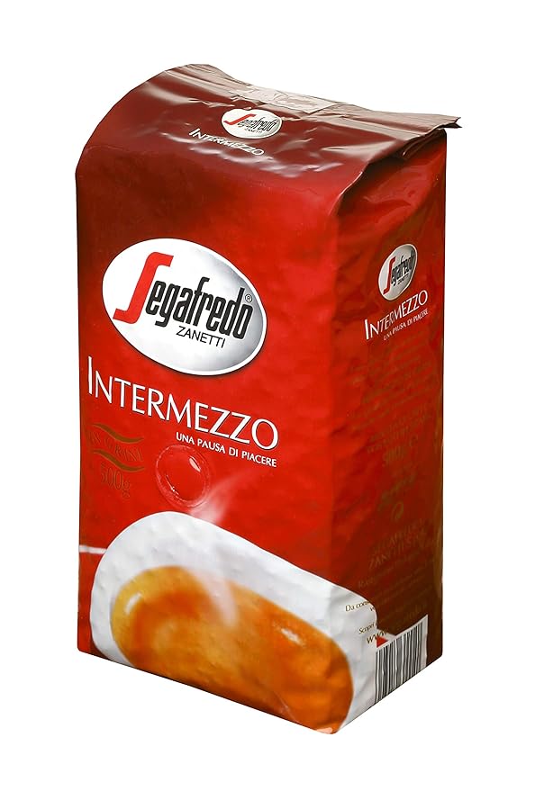 Segafredo - Intermezzo Espresso Beans - Bag of 500gr/17.64oz
