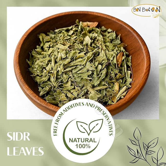 Wholesale Seder Sidr Dried Broken Leaves Leaf (Lote Tree Jujube Ziziphus Spina Christi Christ Golchin Lotus) Natural Herbs For Hair And Care Body No Preservatives Non Gmo Halal Kosher (8.82oz /250g)
