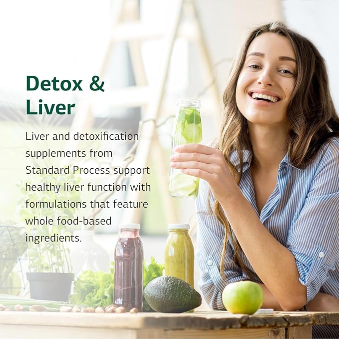 Standard Process Albaplex - Liver &amp Immune Health Dietary Supplement - Contains Vitamins A B6 &amp C - Non-Dairy- 90 Capsules (45 Servings)