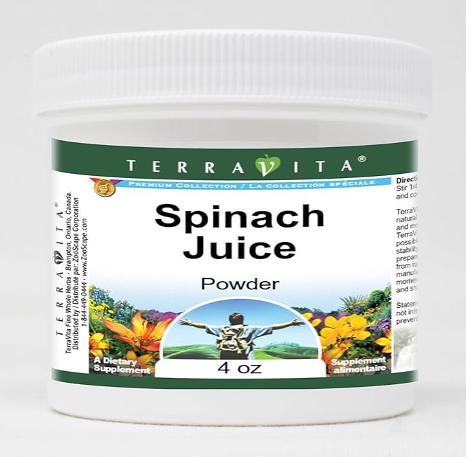 Spinach Juice Powder (4 oz ZIN: 521879)