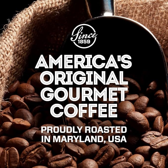 Eight O'Clock Coffee The Original Medium Roast Whole Bean Coffee 24 Ounce (Pack of 1) 100% Arabica Kosher Certified