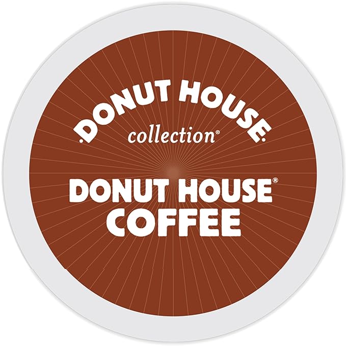 Donut House Collection Donut House Coffee Single-Serve Keurig K-Cup Pods Light Roast 120 Count (5 Boxes of 24 Pods)