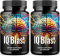 Official - IQblast Pro Supplement Capsules Brain Pills for Memory and Focus IQblastpro Blaster Premium Clarity Support Advanced Formula Reviews All Natural Ingredients (2)