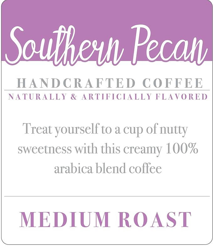 Highland Park Coffee Single Serve Pods Compatible with Keurig K Cup Brewers Southern Pecan 80 Count