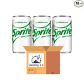 Sprite Zero Sugar 7.5oz Mini Cans 18 Units