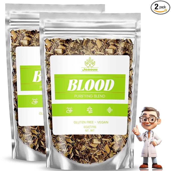 2Bag Blood Purifying Blend Tea All Natural Ingredients for Men Women