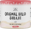 Pure Himalayan Shilajit Original Solid Organic Source of Fulvic Acid &amp Trace Minerals Widely Used in Ayurveda (36g Pack of 1)
