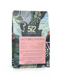 512 Coffee – Specialty Ethiopian Whole Bean Light-Medium – Lady Bird Ethiopia – Freshly Hand-Roasted Specialty Arabica Premium Small Batch Single Origin