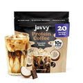 Coconut Mocha Protein Iced Coffee - Premium Whey Protein &amp Instant Iced Coffees - 100% Natural Cold Brew - Zero Artificial Flavors &amp Sweeteners 80 mg Caffeine No Added Sugar 20 Servings