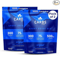 Original 1000g Sport Drink Powder - Pack of 2 | 75g Carbs 300 Calories 500mg Sodium Per Serving | No Preservatives High Carb Hydration Powder Mix | Light &amp Refreshing Flavor