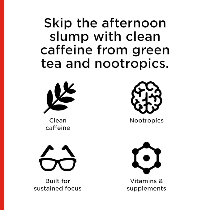 FOCUSAID ZERO SUGAR Nootropics Blend Alpha-GPC GABA 100mg Natural Caffeine from Green Tea Yerba Mate Vitamin B-Complex Keto-Friendly No Artificial Sweeteners 12 Fl Oz (Pack of 24)