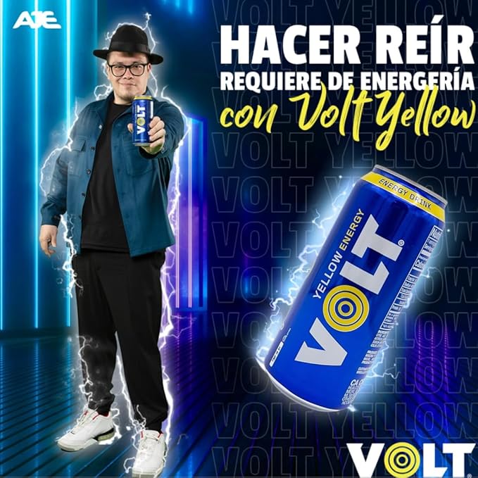 VOLT Yellow Energy - Energy Drink (16 fl. oz. 6 - pack Guarana)…
